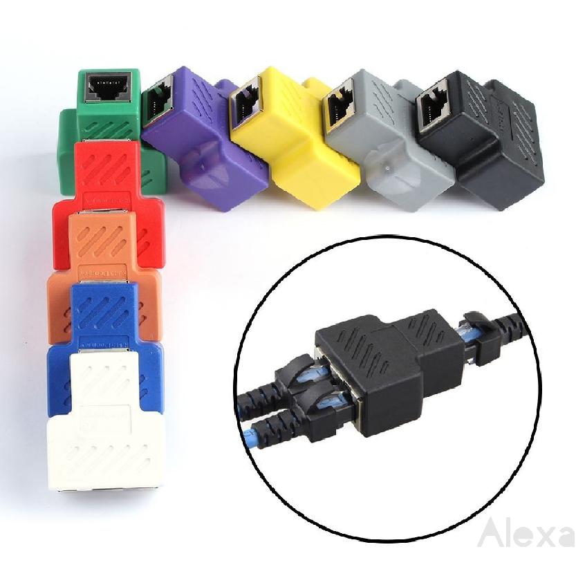 Cable Adapter Connector Lan Ethernet 1 2 To Ways Extender Plug Rj45 Splitter 261
