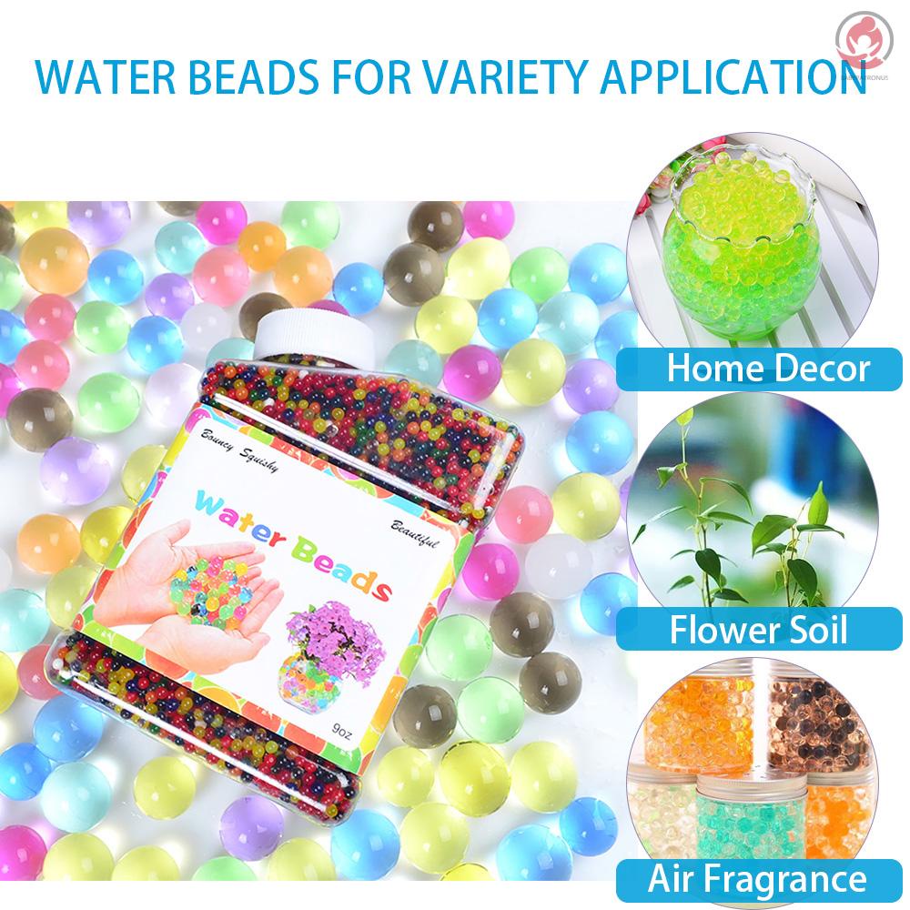 Set 3000 hạt nở màu cầu vồng không độc hại trang trí bình nước cho bé