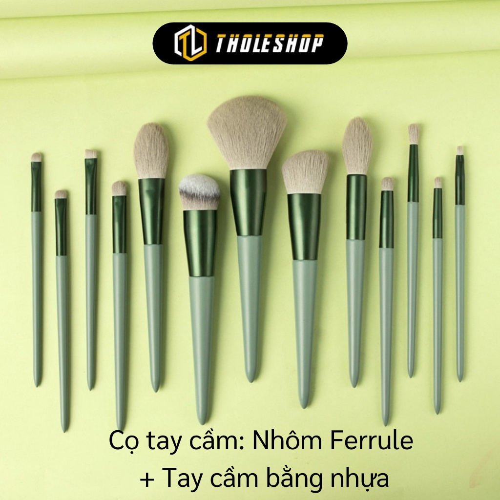 Cọ Trang Điểm - Bộ 13 Cọ Makeup Cá Nhân FIX Dùng Đánh Má Hồng/ Khối/ Phấn Mắt 9818