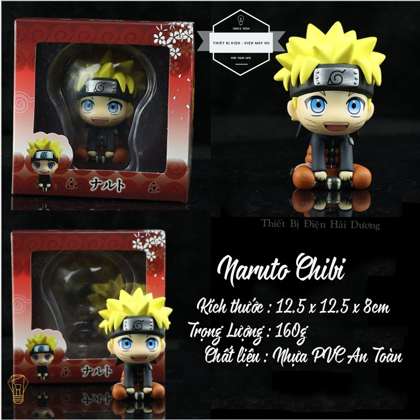 Mô Hình Chibi 4 Nhân Vật Naruto - Kakashi - Sasuke -Itachi - Siêu Đẹp - Siêu Dễ Thương - Bảo Hành 12 Tháng - Có Video