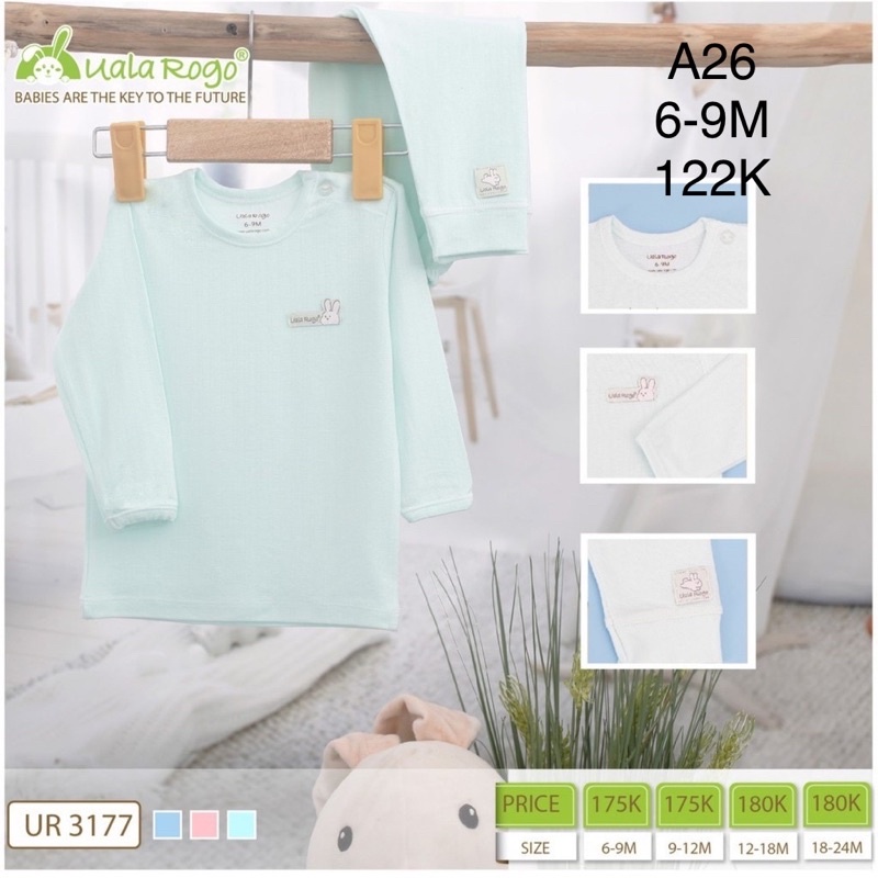 UALA ROGO Bộ QA dài CV Modal 3177