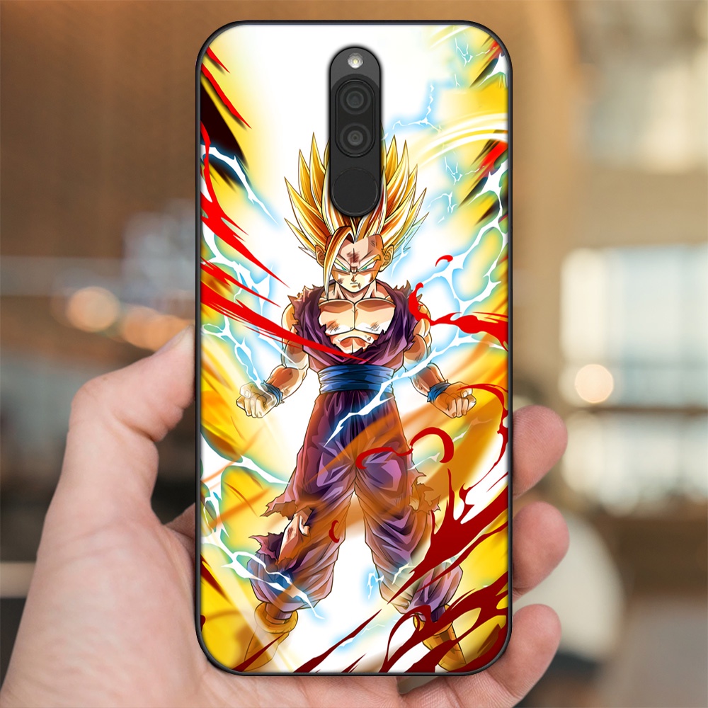 Ốp lưng Xiaomi Redmi 8 viền đen in hình Gohan Dragon Ball