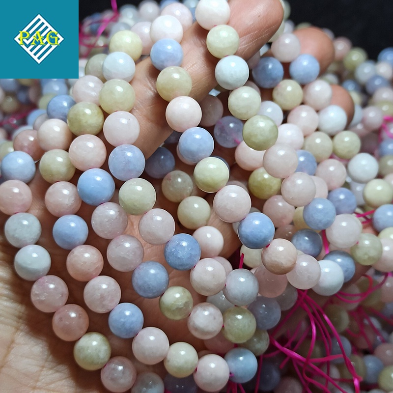 [HÀNG ĐẸP] Vòng Tay Phong Thuỷ Đá Beryl Tự Nhiên - Tặng Hộp Đựng