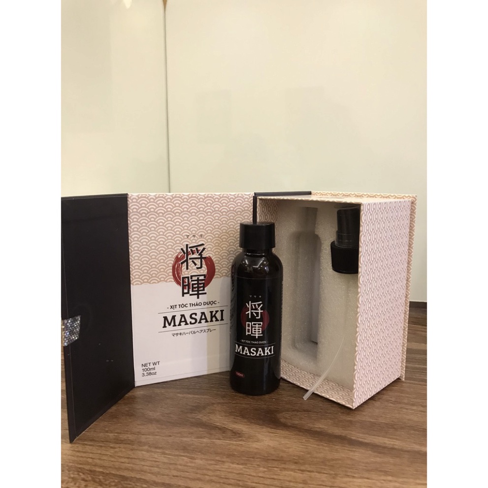 Xịt Tóc Thảo Dược Masaki - Giải Pháp Giúp Tóc Bóng Mượt, Giảm Gãy Rụng Và Kích Mọc Tóc