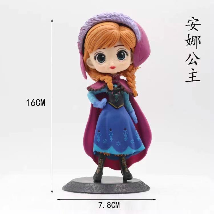 Búp Bê Công Chúa Elsa Và Anna Trong Phim Frozen Dùng Trang Trí Bánh Sinh Nhật Cho Bé