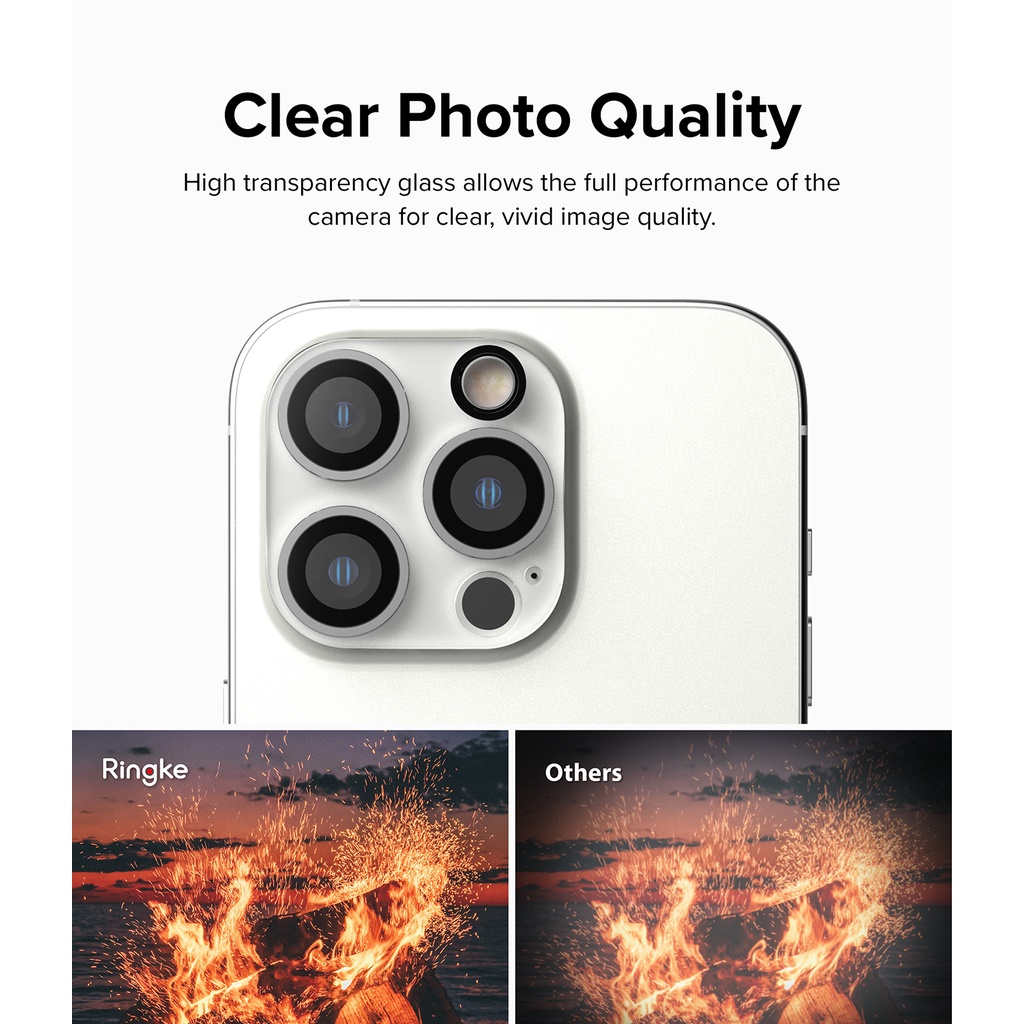 Ringke Camera Glass tương thích với iPhone 14 Pro Max 14 Pro Ống kính máy ảnh Kính cường lực Bảo vệ màn hình Thân thiện Mỏng Bảo vệ toàn diện