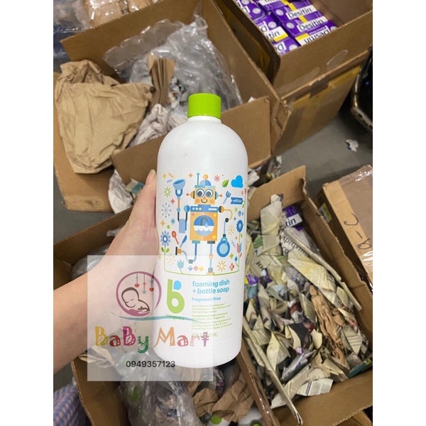 Nước rửa bình Babyganics