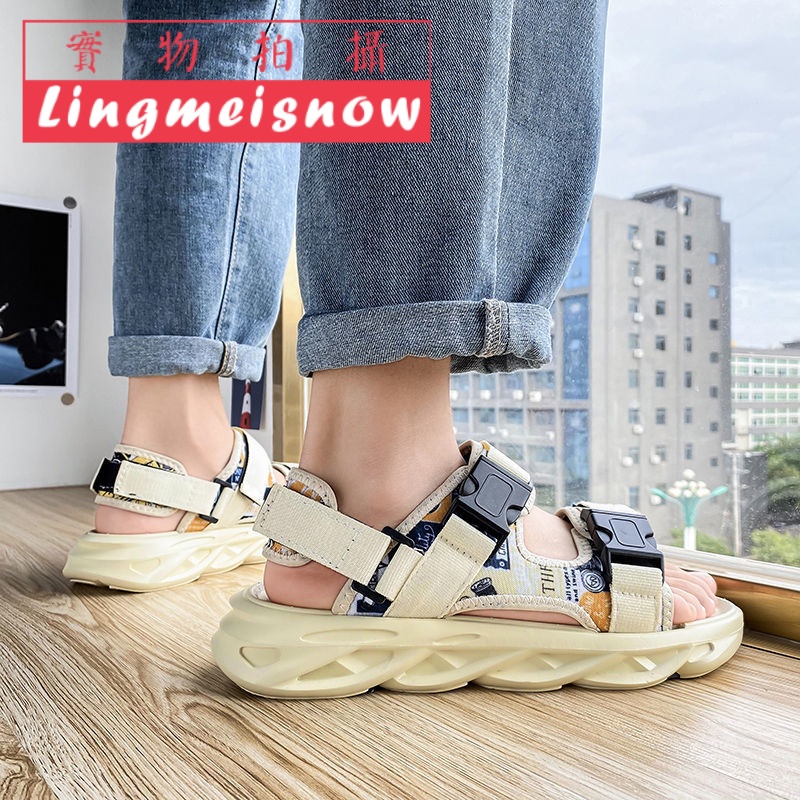 Dép Sandal Đế Dày Chống Trượt Thời Trang 2022 Cho Nam