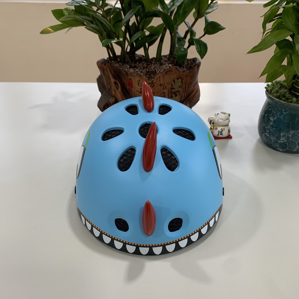Mũ bảo hiểm khủng long cho bé, 5 màu, cho bé từ 1 tuổi - Mũ bảo hiểm scooter and ride cho bé