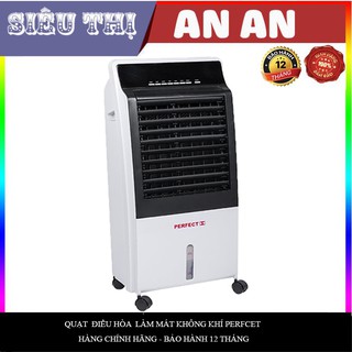 Quạt Hơi Nước Làm Mát Không Khí PERFECT thiết kế trang nhã, đơn giản tiết kiệm điện, giảm thiểu tiếng ồn, dễ vệ sinh