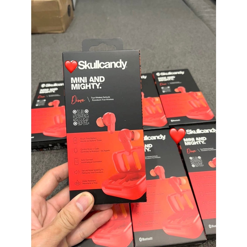 Tai nghe nhét tai bluetooth Skullcandy DIME, Dime Doritos True Wireless - CHÍNH HÃNG - CORAL STORE