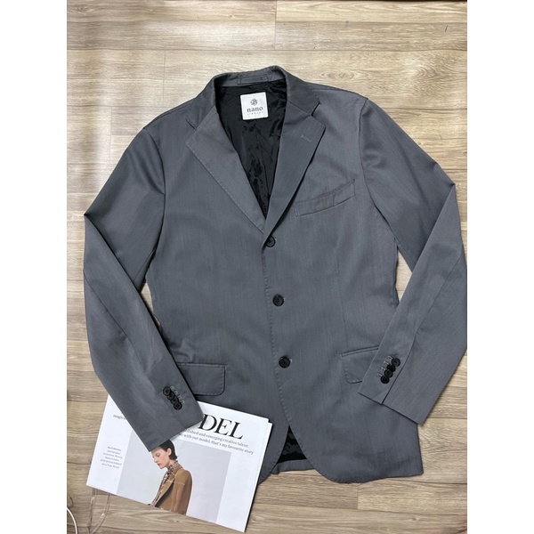 Áo blazer 2hand màu xám tối