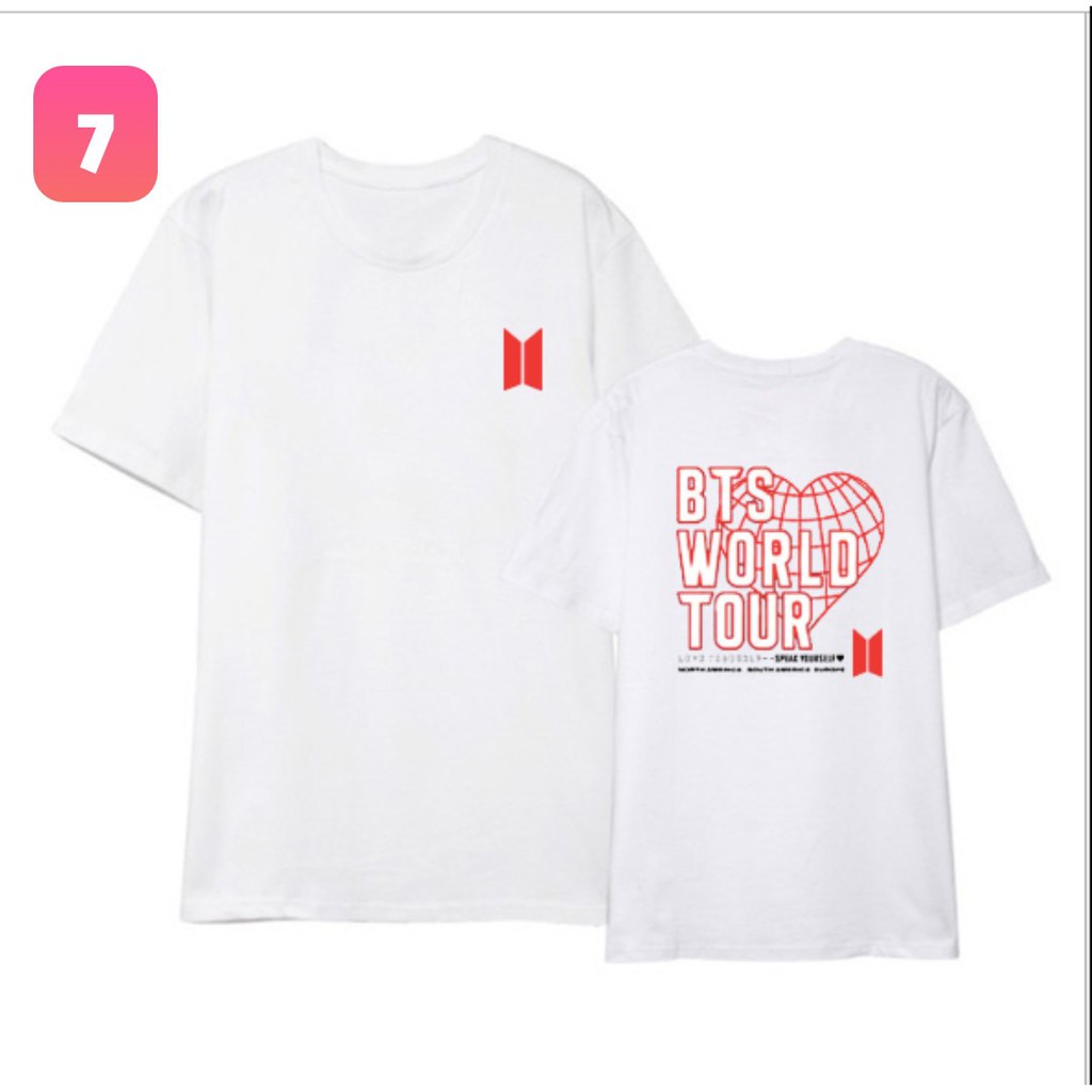 Áo phông Bangtan mẫu mới