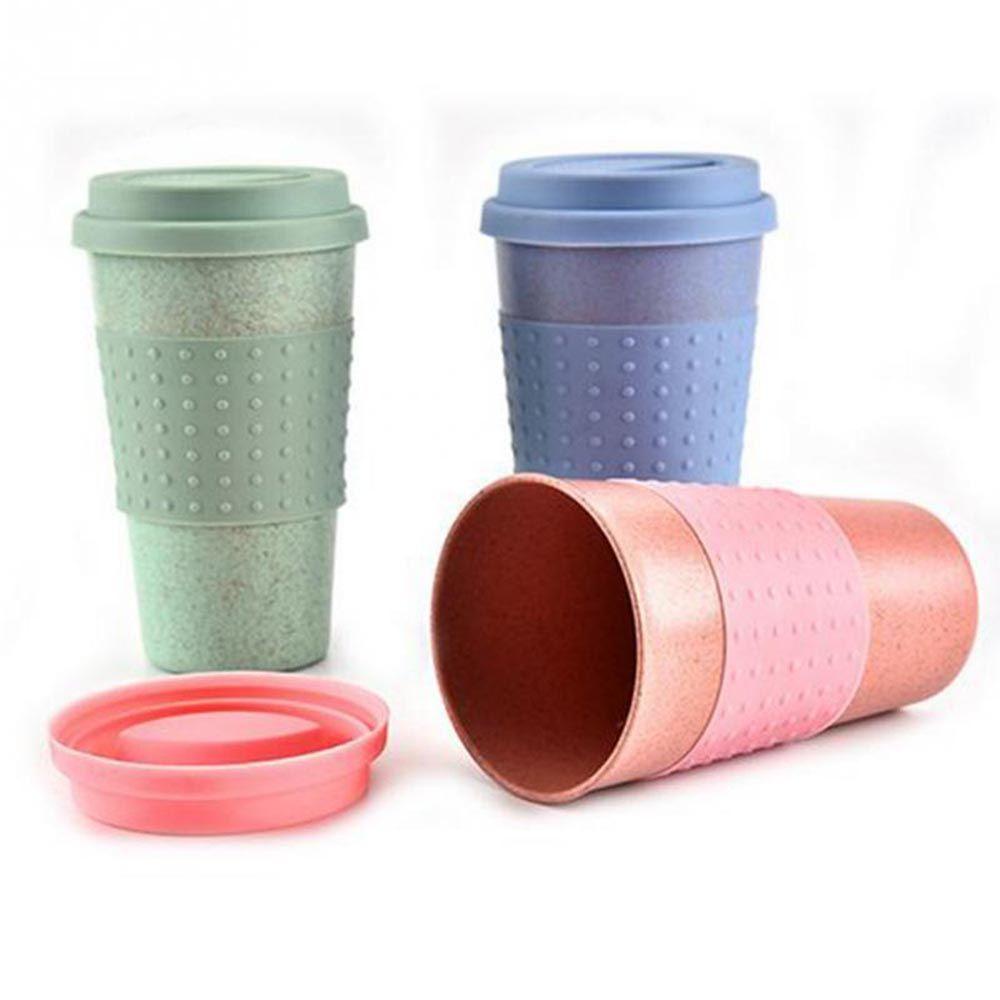 Cốc Cà Phê Du Lịch Ngoài Trời Mới Với Nắp Đậy
