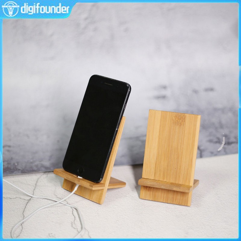 Giá Đỡ Điện Thoại/Máy Tính Bảng Bằng Gỗ Tre Thân Thiện Với Môi Trường H5J5 DIGIFOUNDER