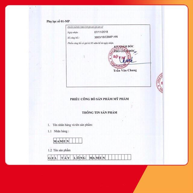 Combo KEM TẨY LÔNG DƯỠNG DA VĨNH VIỄN MAMEN SHOP 120 ML | BigBuy360 - bigbuy360.vn