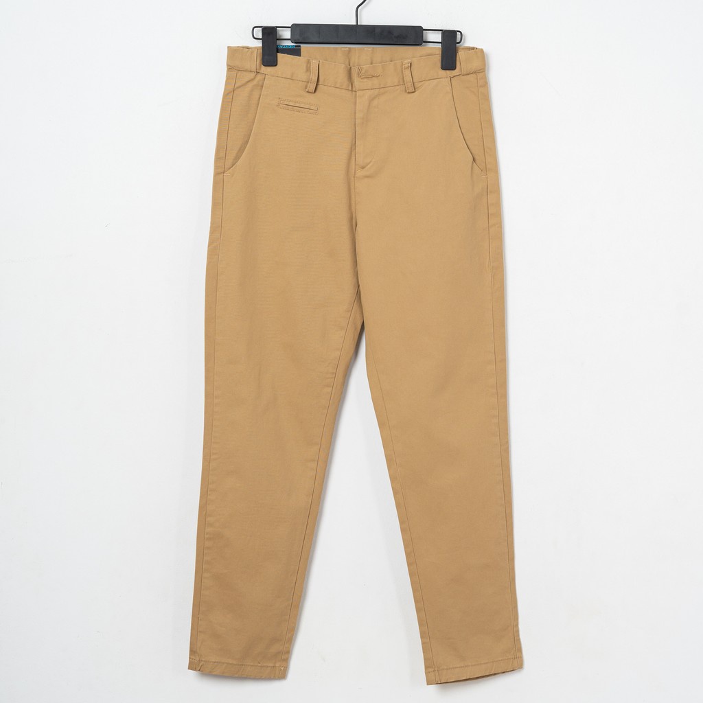 Quần kaki dài Kenta nam cạp thun co giãn vàng QKK0040