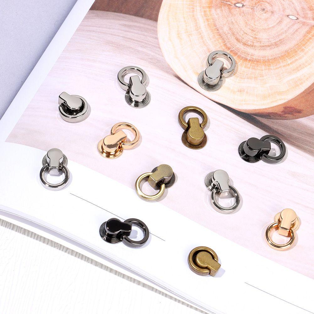 DIACHAVN Set 5 Kẹp Kim Loại 5 Màu Hình Chữ O