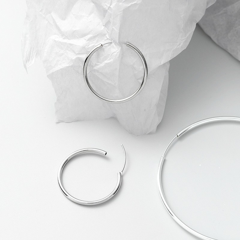 Khuyên tai bạc - Never Out Of Style - Khuyên bạc - CALLA JEWELRY l E041