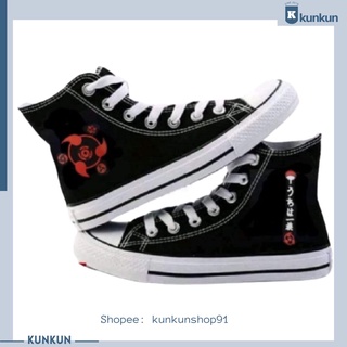 Giày Thể Thao Cổ Cao Hoạt Hình Anime Naruto Itachi Uchiha
