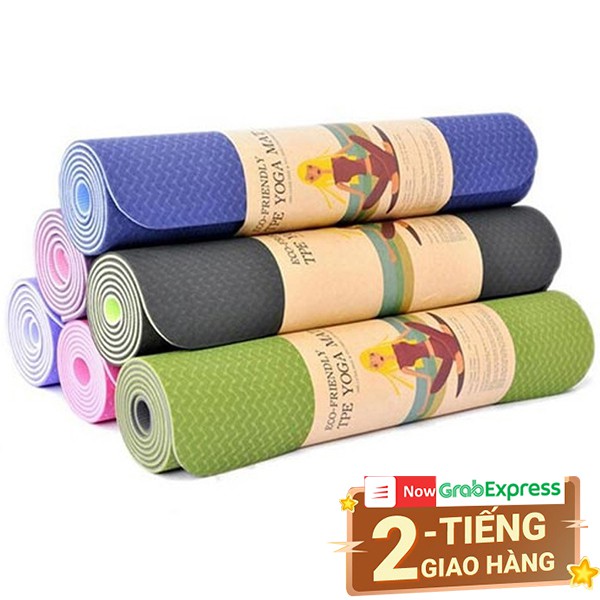 Thảm tập yoga 2 lớp