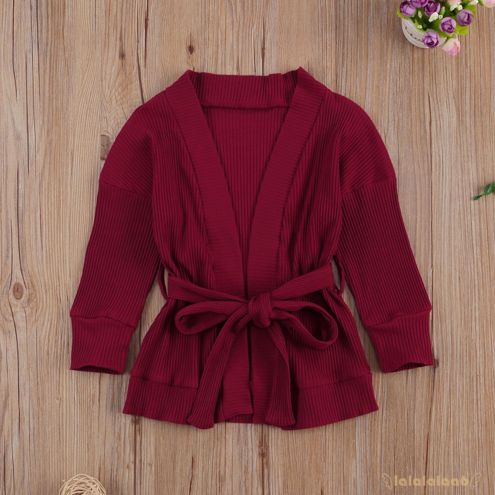 Áo Cotton Trễ Vai Dài Tay Cho Bé Gái