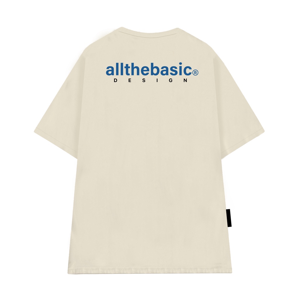 Áo Thun All The Basic Design - Classic logo - màu Be