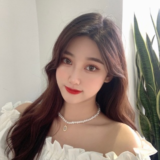 VÒNG CỔ CHOKER HẠT NGỌC - MELY D123