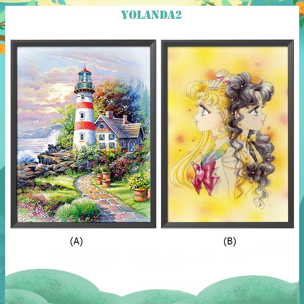 Bộ Dụng Cụ Thêu Tranh Chữ Thập 11ct