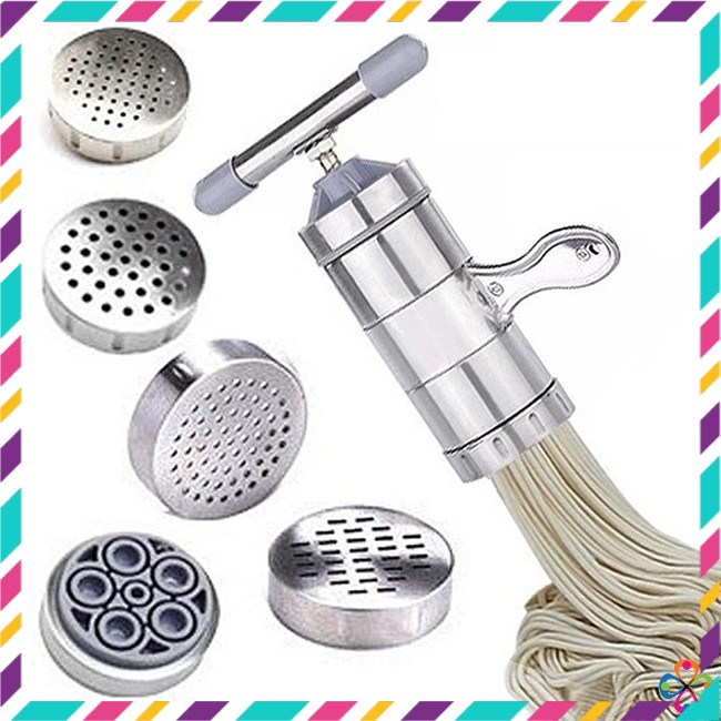 SALE. Máy Làm Bún, Mỳ Tươi Tại Nhà Bằng Inox, Tặng Kèm Bộ 5 Size Bún .Siêu Sẽ