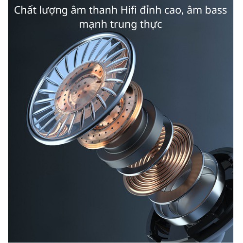Tai nghe không dây M10 TWS 5.1 bản Quốc tế bluetooth, cảm ứng chống nước IPX7, chống ồn tích hợp sạc dự phòng 2000 mAh