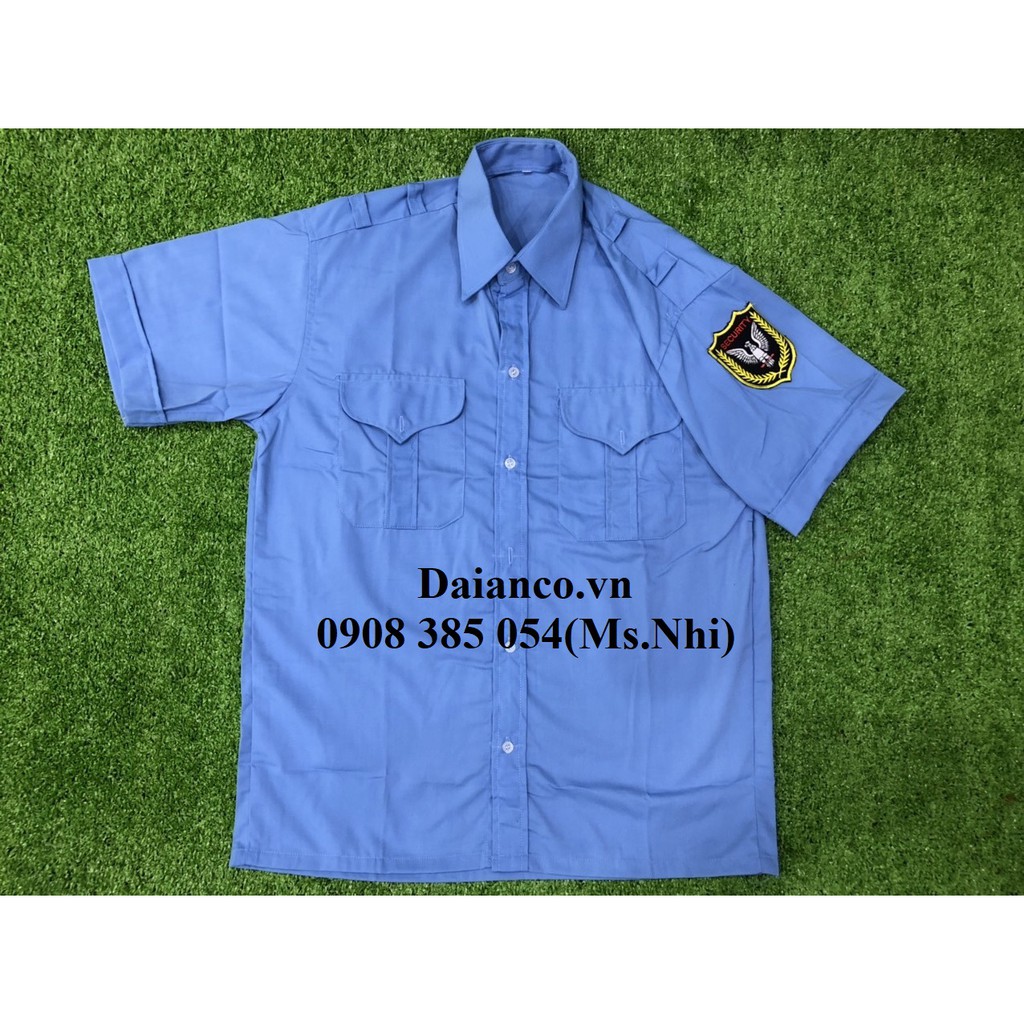 Áo Bảo Vệ Tay Ngắn Vải Si thấm hút mồ hôi- Hình thật, Hàng sẵn