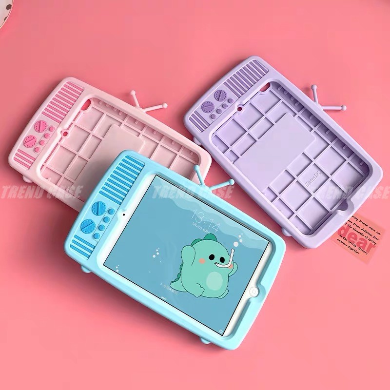 Ốp Silicon Họa Tiết Hoạt Hình Dễ Thương Cho Ipad Air 2 9.7 Ipad Mini 1 2 3 4 5 Ipad Pro 10.2 2017 18 | BigBuy360 - bigbuy360.vn