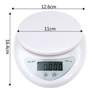 Cân điện tử nhà bếp mini (tặng kèm pin)