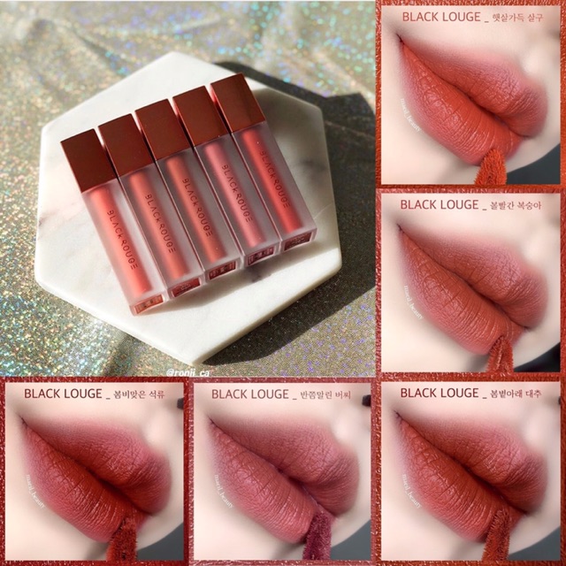 [VER 1-3 ] SON BLACK ROUGE AIRFIT VELVET TINT | Thế Giới Skin Care