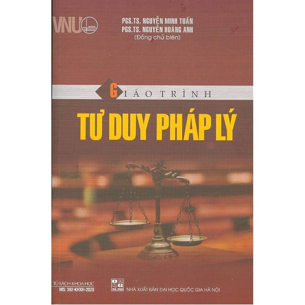 Sách - Giáo Trình Tư Duy Pháp Lý - Đại Học Quốc Gia Hà Nội