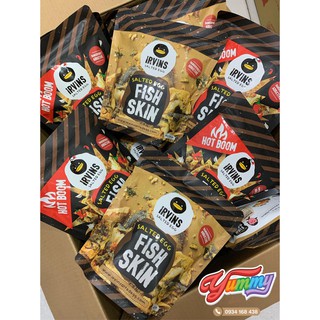 🍥 Snack khoai tây / Da cá trứng muối #Irvins