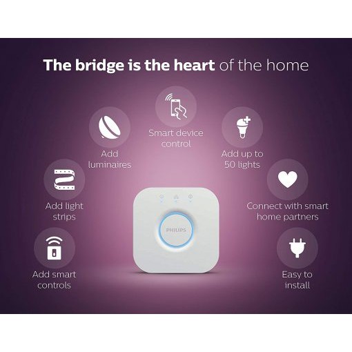 Hệ thống đèn màu thông minh Philips Hue Color Starter Kit – 3 Pack VN