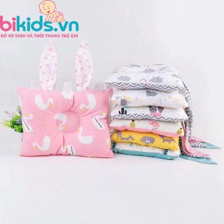 Gối lõm Muslin Trees có tai