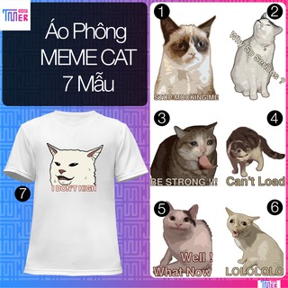 Áo Meme Cat 7 Mẫu Unisex - TMer