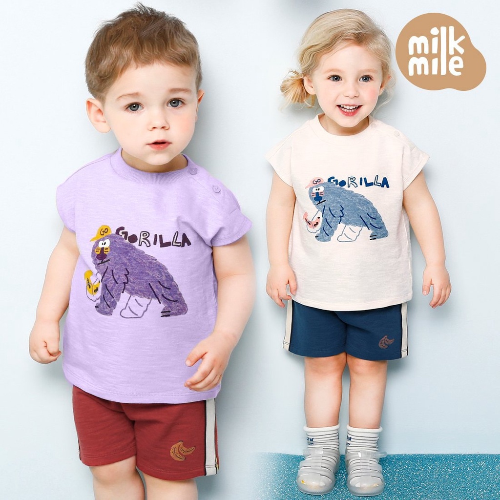 bộ bé trai bé gái xuất Hàn hiệu Milkmile size 90 đến 140 10kg đến 30kg