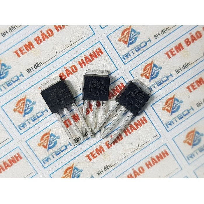 [Combo 3 chiếc] FU3910, IRFU3910PBF Mosfet Kênh N 100V/16A TO-251