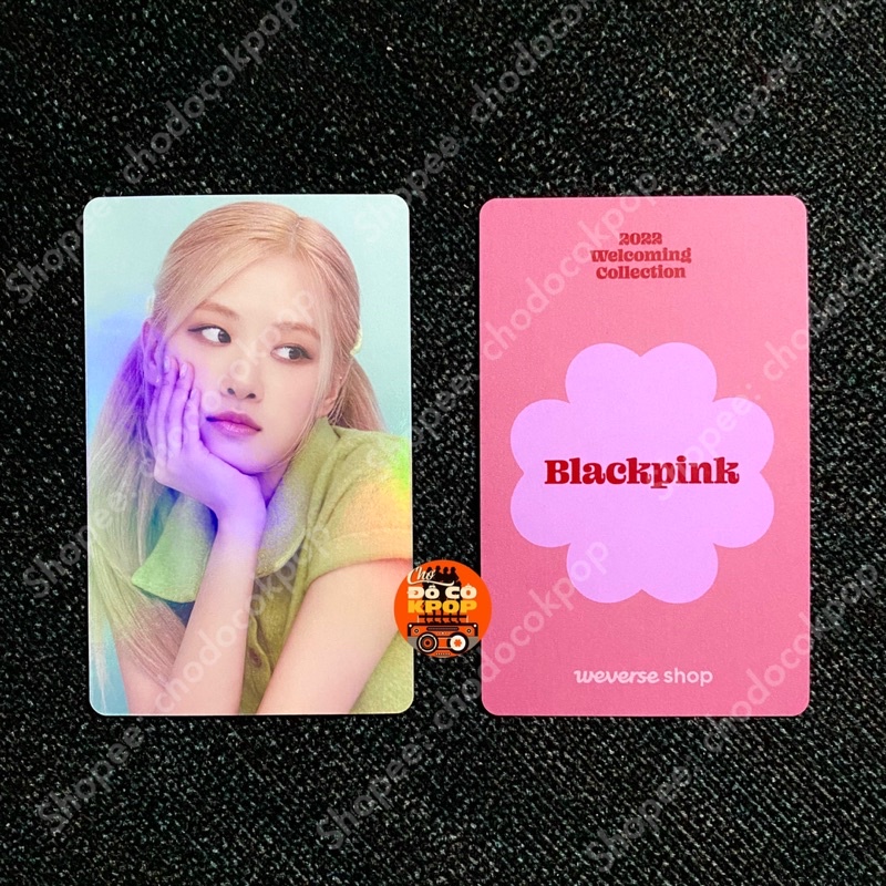 Thẻ Ảnh BLACKPINK WC 2022 Welcoming Collection Weverse