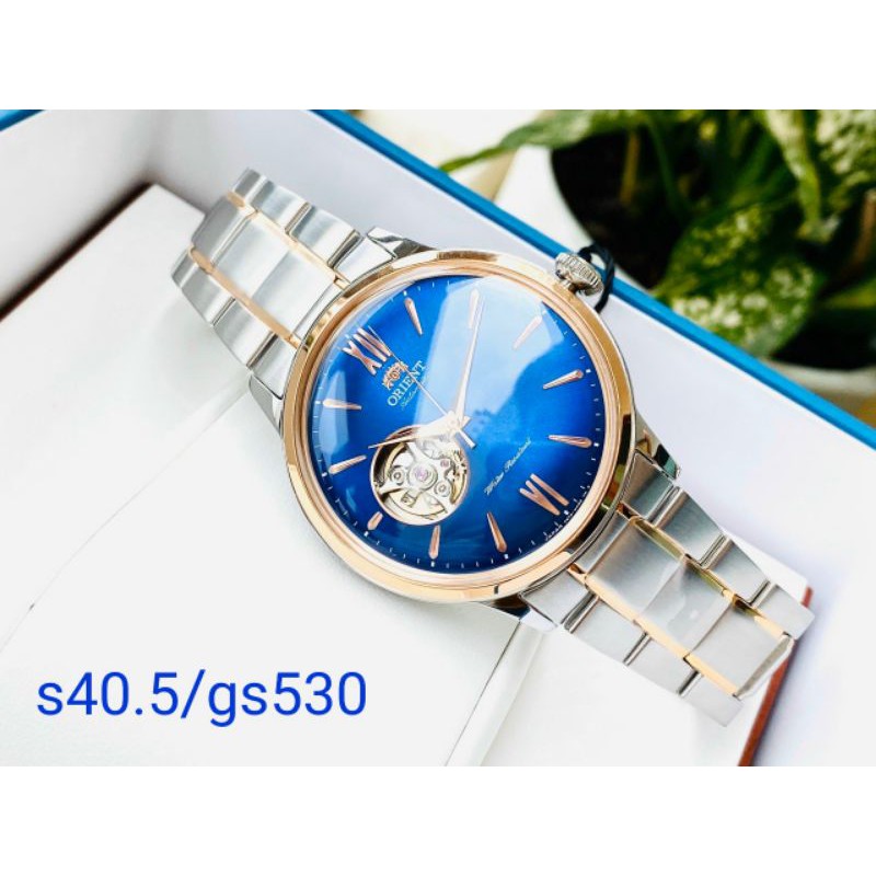 ĐỒNG HỒ THỜI TRANG NAM ORIENT AUTOMATIC RA-AG0433L00CB Limited Bambino Open heart 2021 Phiên Bản Limited Kỷ Niệm 70 năm