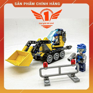 Máy ủi đá 2402 - Bộ đồ chơi xếp hình lego Qman