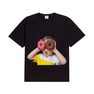 Áo thun cotton unisex ADLV Baby face donuts 2