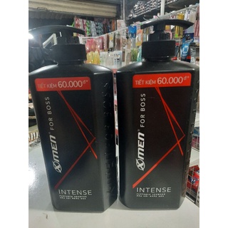 dầu gội xmen boss hương nước hoa 650g