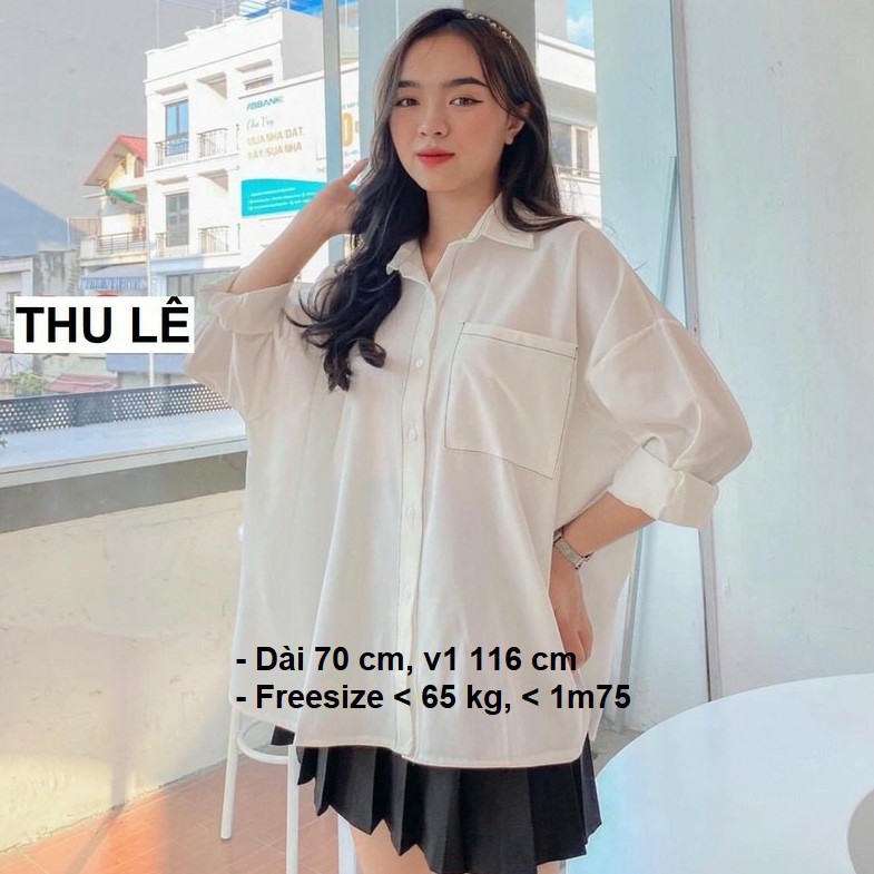 [Mã FAMAYWA giảm 10K đơn 50K] Áo Sơ Mi Nữ ☘FREESHIP☘ Áo Sơ Mi Trắng Tay Bồng Cực Xinh | BigBuy360 - bigbuy360.vn