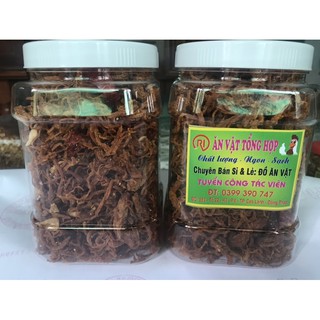 khô heo cháy tỏi 500g