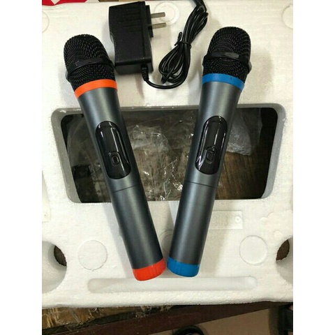 Loa Kéo Mini Di Động Api.Dem q6 H8  Kèm  2 Micro UHF 100w  QUÁ RẺ